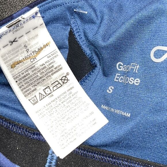 GapFit Eclipse Medium Support Strappy Sports Bra Size S NWOT - Picture 5 of 5